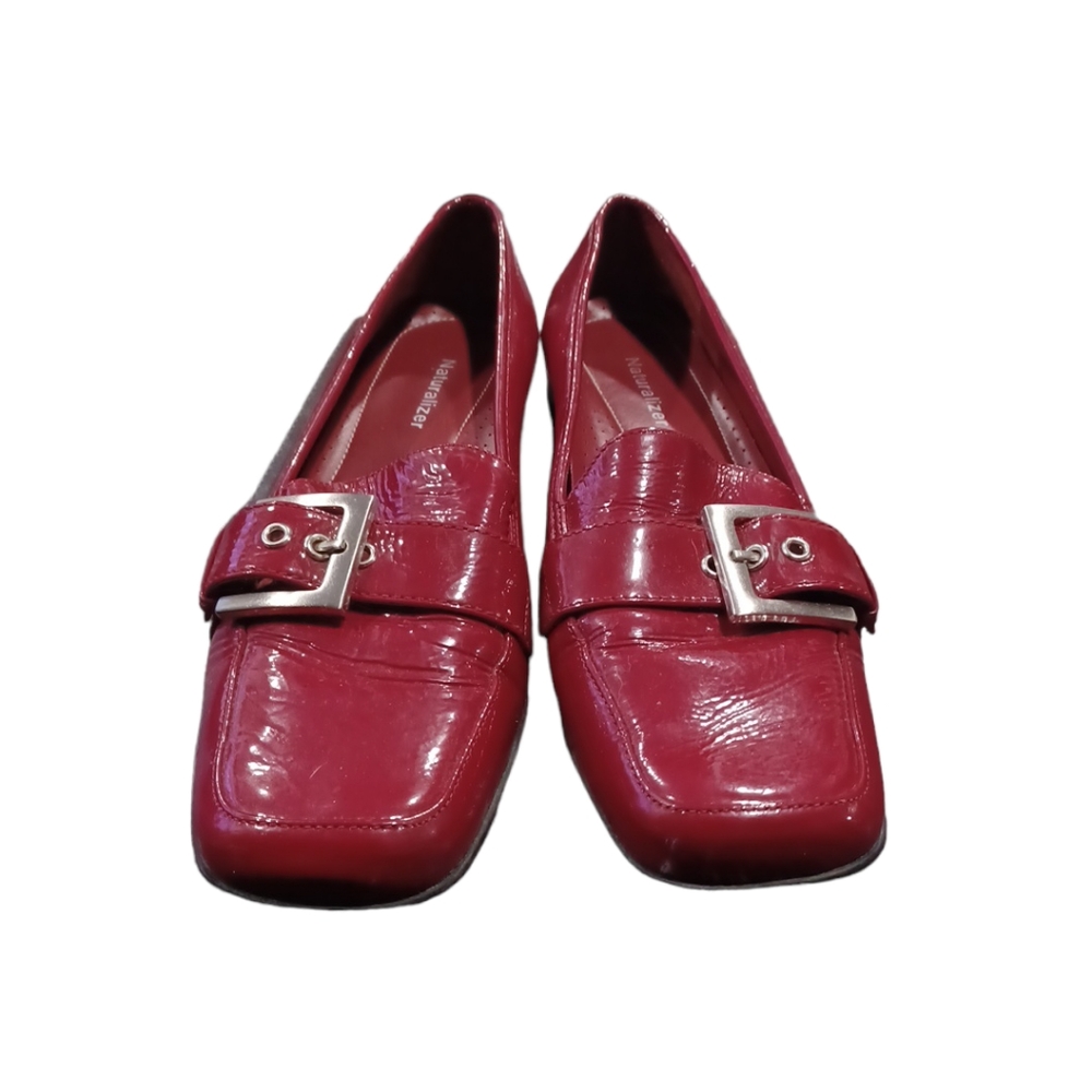 Red Leather Naturalizer